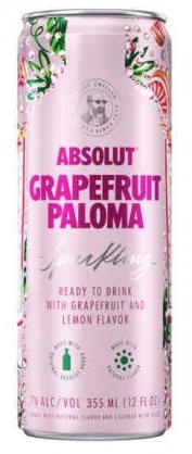 Absolut - Grapefruit Paloma Sparkling NV (4 pack 12oz cans) (4 pack 12oz cans)