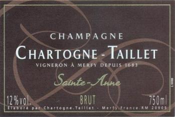 Chartogne-Taillet - Brut Champagne Cuve Ste.-Anne NV